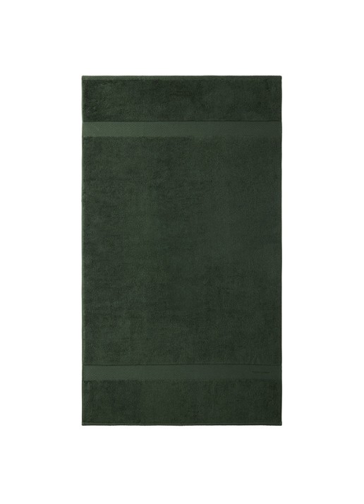 Ralph Lauren Avenue badlaken - 670 gr/m2 - 100 x 183 cm  - voorkant 2 groen