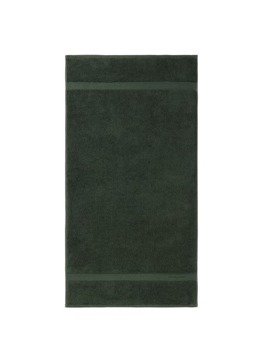 Ralph Lauren Avenue badlaken - 750 gr/m2 - 75 x 137 cm  - voorkant 2 groen