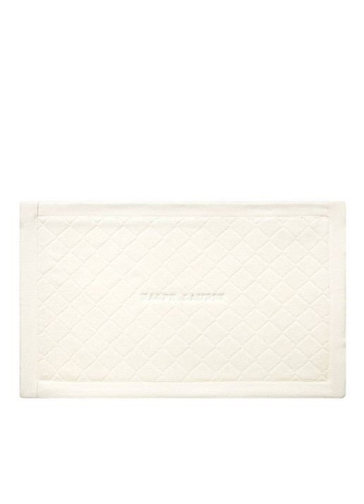 Ralph Lauren Avenue badmat - 50 x 80 cm - voorkant ivoor