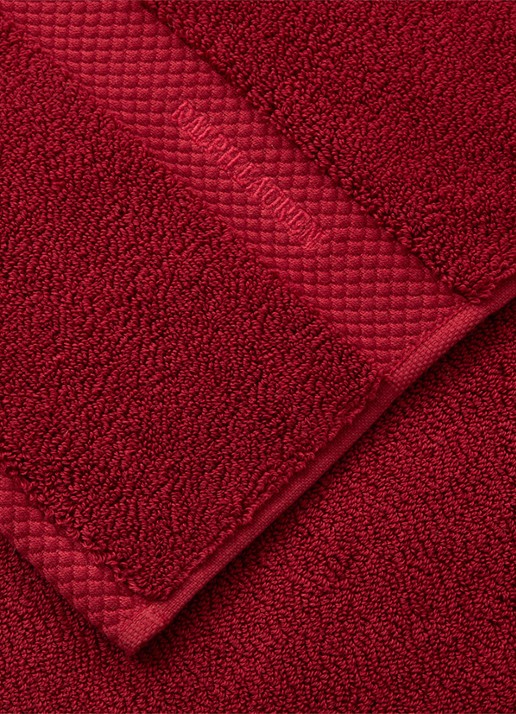Ralph Lauren Avenue badserie 750 gr/m2 - voorkant 3 rood