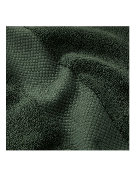 Ralph Lauren Avenue gastendoek - 750 gr/m2 - 40 x 70 cm - detail 3 groen