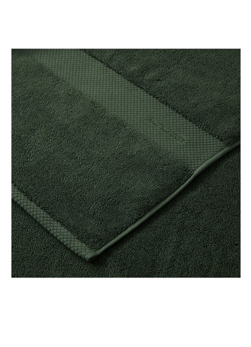 Ralph Lauren Avenue handdoek - 750 gr/m2 - 50 x 100 cm - detail 2 groen