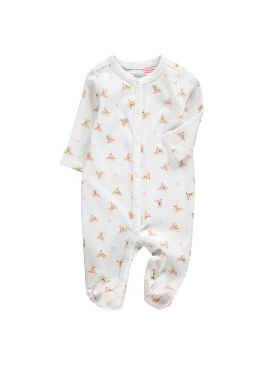 Ralph Lauren Babypak met logoprint - voorkant 3 wit