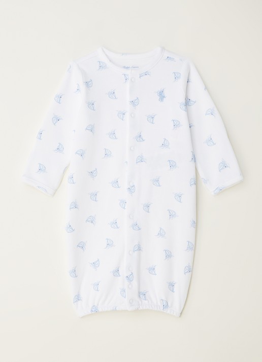 Ralph Lauren Babypak met print - voorkant 2 wit
