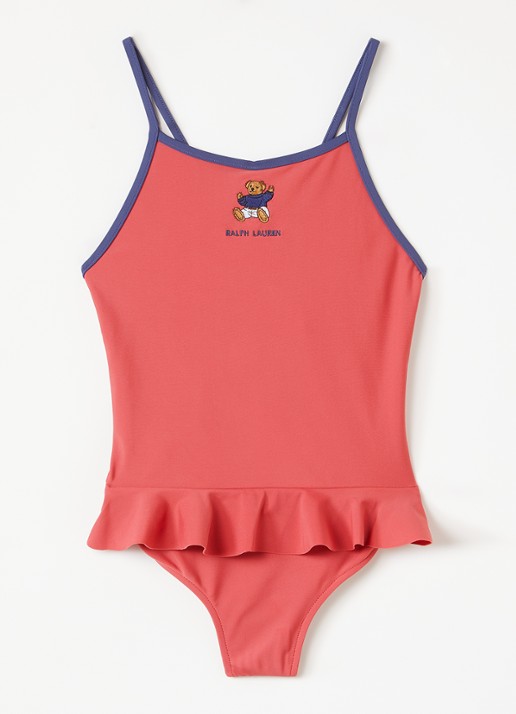 Ralph Lauren Badpak met logoborduring