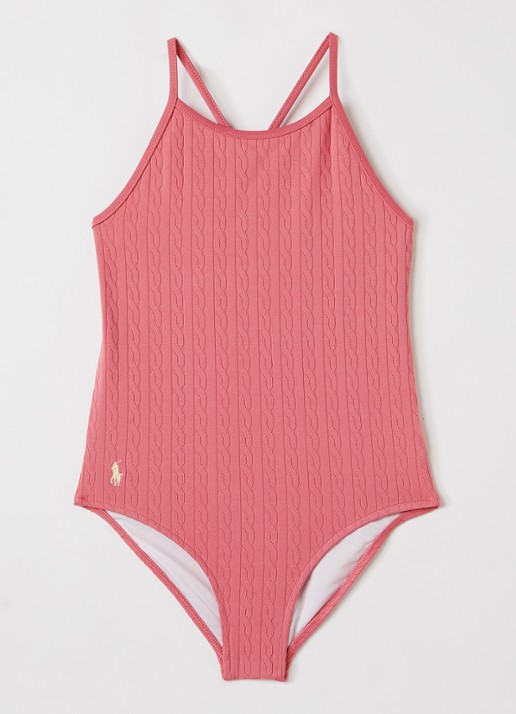 Ralph Lauren Badpak met logoborduring