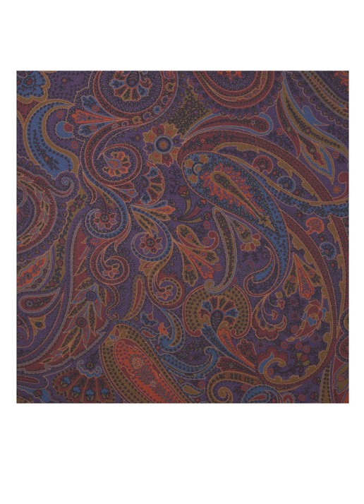 Ralph Lauren Belmonte Jewel kussensloop  - achterkant 3 aubergine
