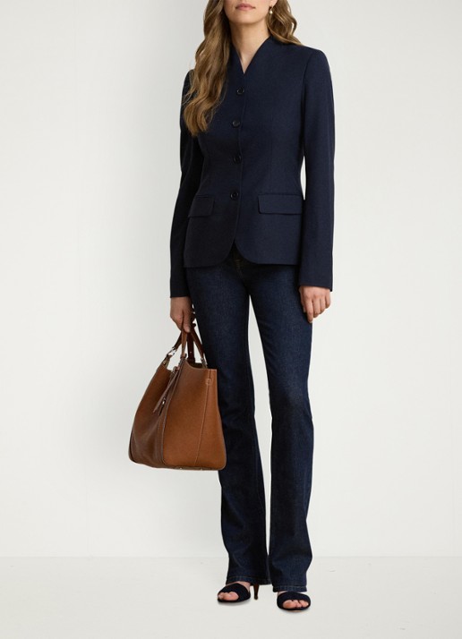 Ralph Lauren Blazer van wol met klepzakken