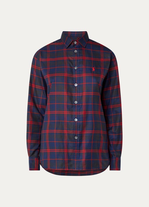 Ralph Lauren Blouse met ruitdessin
