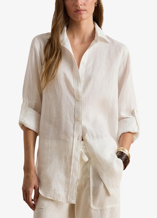 Ralph Lauren Blouse van linnen