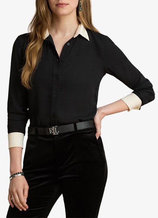 Ralph Lauren Blouse van satijn