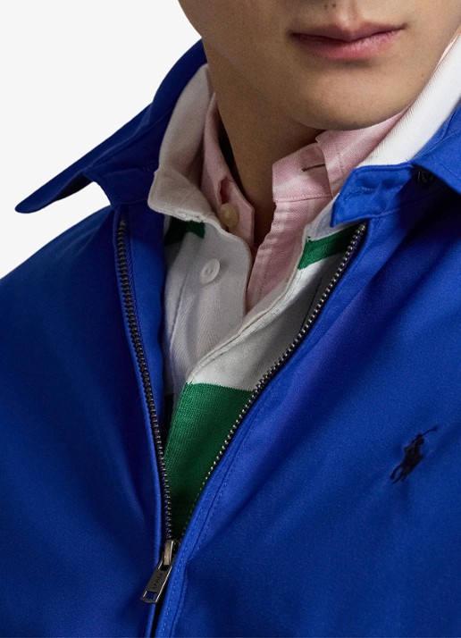 Ralph Lauren Bomberjack met steekzakken - detail 3 new sapphire-2zi3
