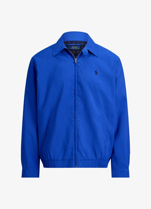 Ralph Lauren Bomberjack met steekzakken - voorkant 4 new sapphire-2zi3