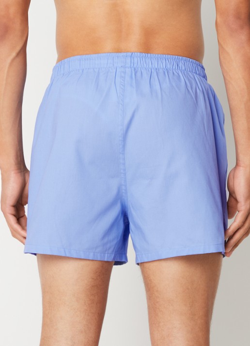 Ralph Lauren Boxershorts in 3-pack  - achterkant 4 blauw