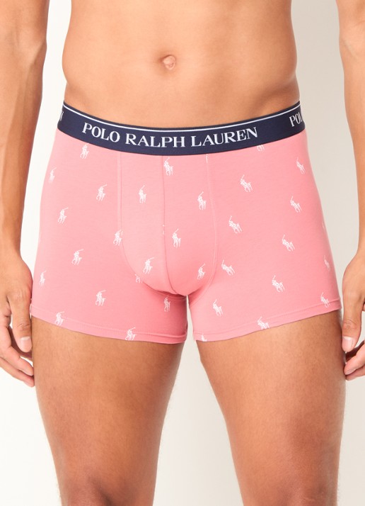 Ralph Lauren Boxershorts met logoband in 3-pack - detail 3 donkerblauw