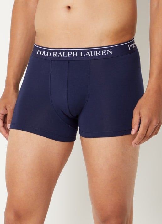 Ralph Lauren Boxershorts met logoband in 3-pack - detail 2 zand