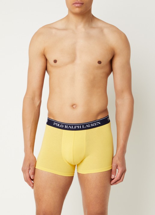 Ralph Lauren Boxershorts met logoband in 3-pack