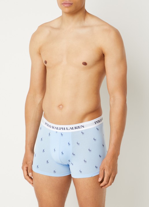 Ralph Lauren Boxershorts met logoband in 3-pack
