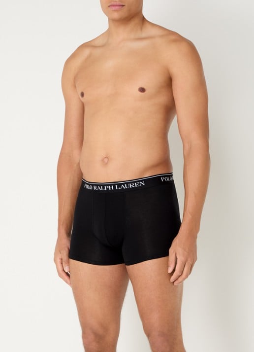 Ralph Lauren Boxershorts met logoband in 3-pack
