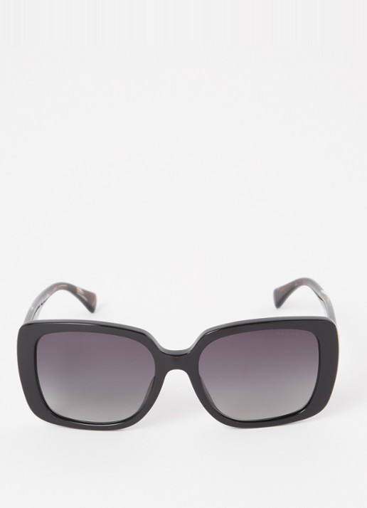 Ralph Lauren Butterfly zonnebril gepolariseerd RA5298U - detail 2 zwart