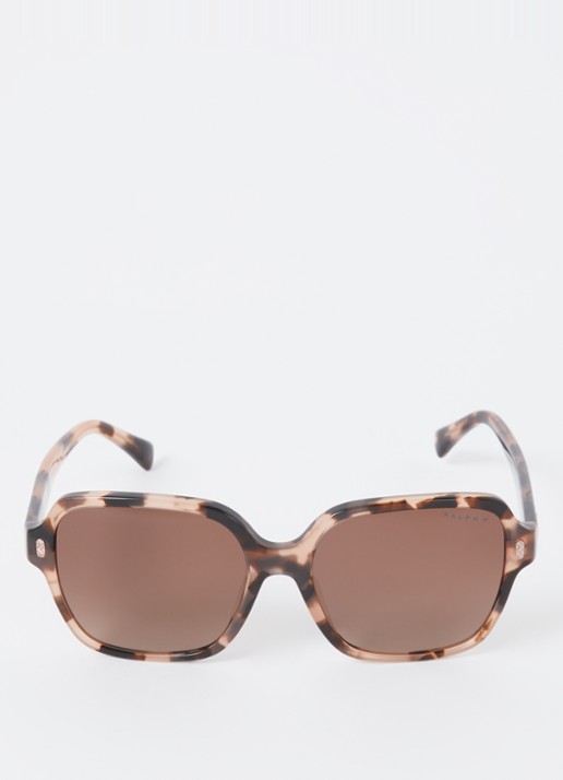 Ralph Lauren Butterfly zonnebril gepolariseerd RA5304U - detail donkerbruin