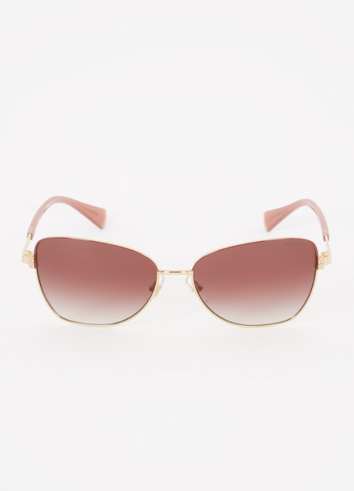 Ralph Lauren Butterfly zonnebril RA4146 - detail goud