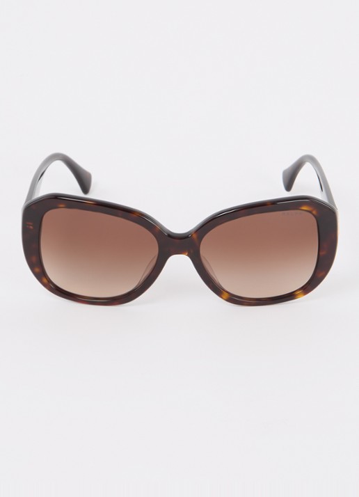 Ralph Lauren Butterfly zonnebril RA5321U - detail 2 donkerbruin