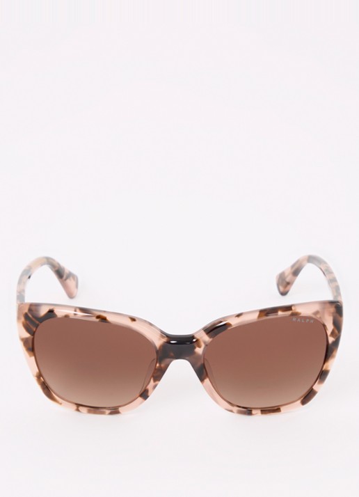 Ralph Lauren Butterfly zonnebril RA5330U - detail 2 lichtroze