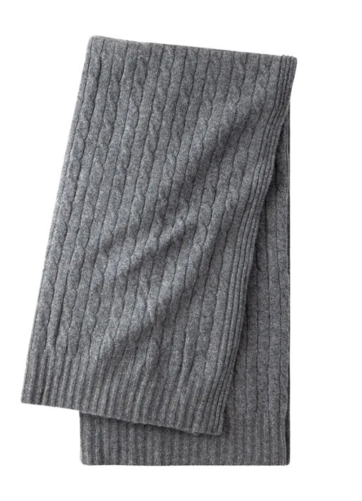 Ralph Lauren Cable plaid 150 x 150 cm