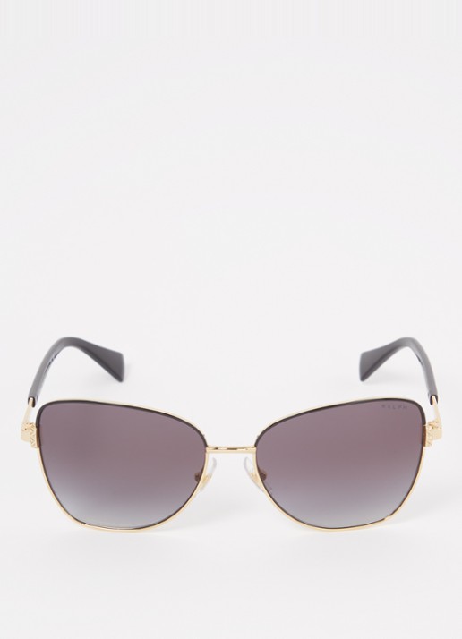 Ralph Lauren Cat Eye zonnebril RA4146 - detail goud