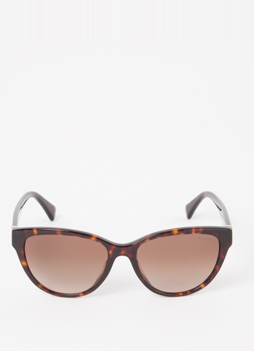 Ralph Lauren Cat Eye zonnebril RA5299U - detail bruin
