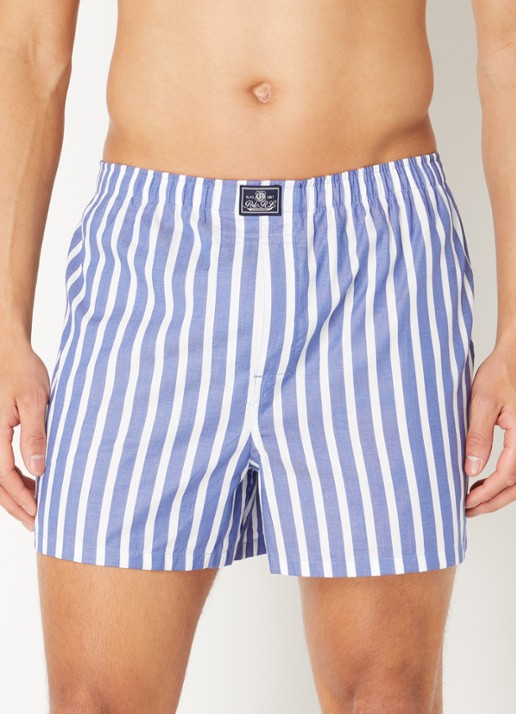Ralph Lauren Classic boxershort van katoen in 3-pack - detail 4 blauw