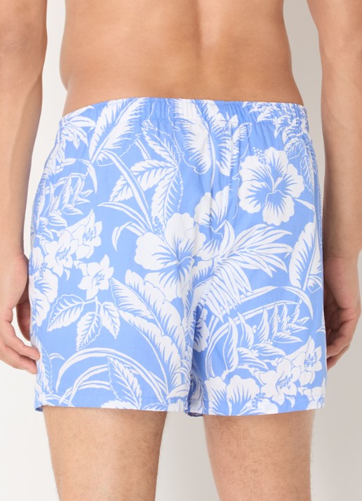 Ralph Lauren Classic boxershort van katoen in 3-pack - achterkant lichtblauw