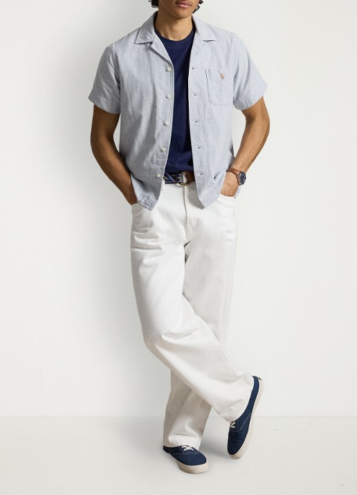 Ralph Lauren Classic fit Oxford overhemd met streepprint
