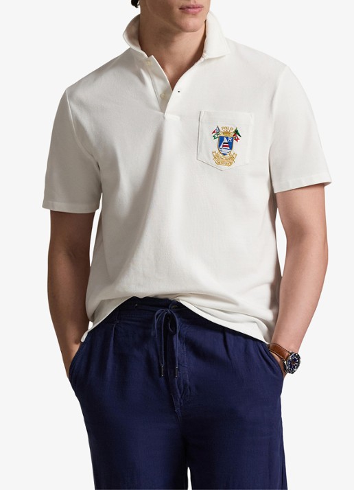 Ralph Lauren Classic fit polo met embleem