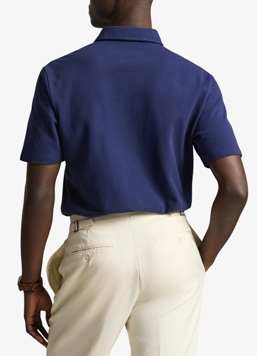 Ralph Lauren Classic fit polo met embleem - achterkant 3 dark cobalt / donkerblauw