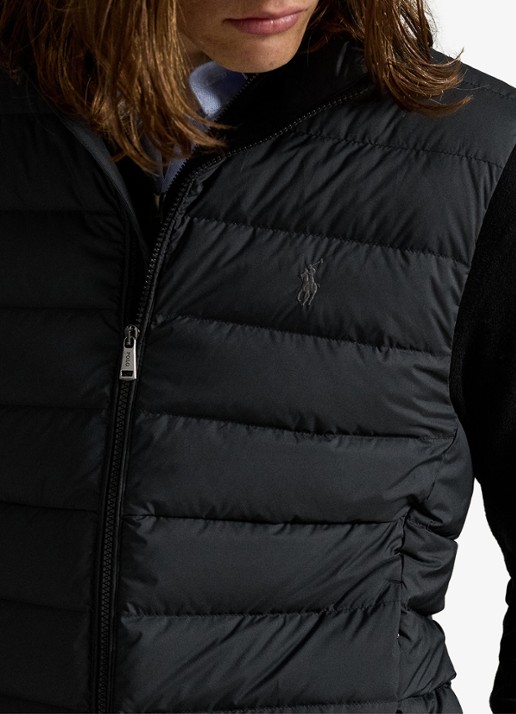Ralph Lauren Colden bodywarmer met logoborduring - detail 4 polo black / zwart