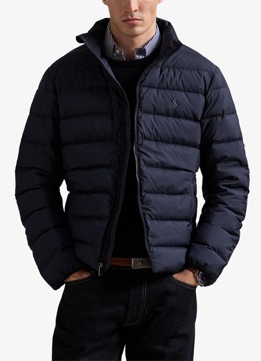 Ralph Lauren Colden gewatteerd jack met donsvulling en steekzakken