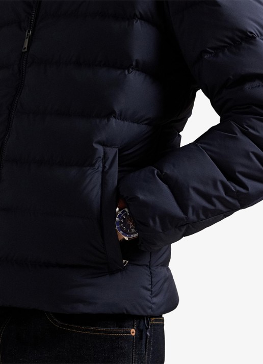 Ralph Lauren Colden gewatteerd jack met donsvulling en steekzakken - detail 5 collection navy / donkerblauw
