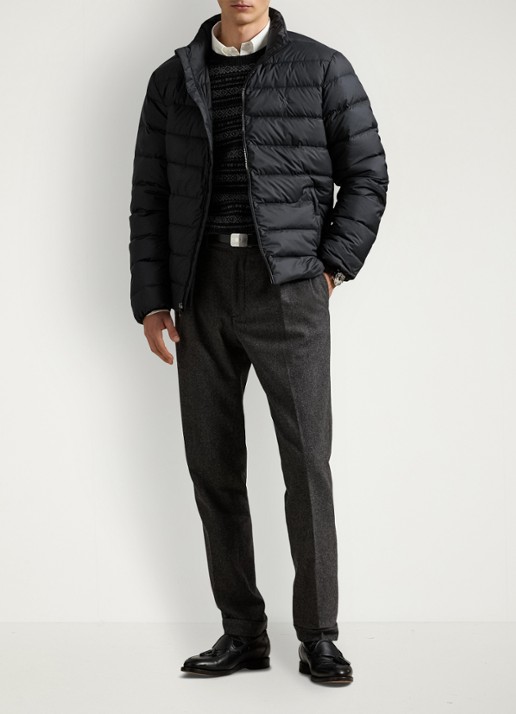 Ralph Lauren Colden gewatteerd jack met donsvulling en steekzakken - voorkant 5 polo black / zwart