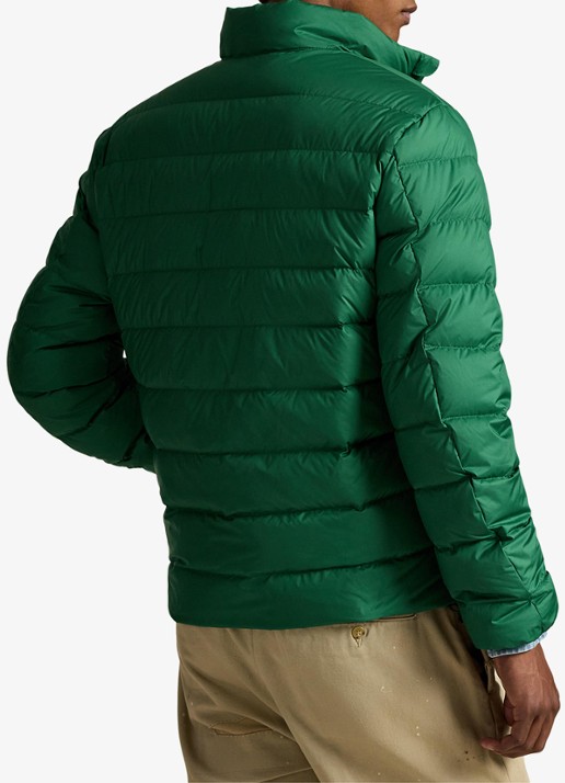 Ralph Lauren Colden gewatteerd jack met donsvulling en steekzakken - achterkant 5 new forest / groen