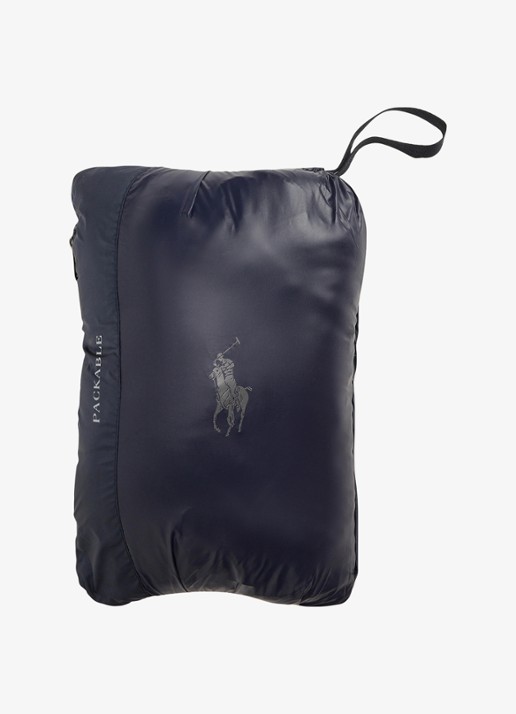 Ralph Lauren Colden opvouwbare bodywarmer met donsvulling en waterafstotende coating - detail 4 collection navy / donkerblauw