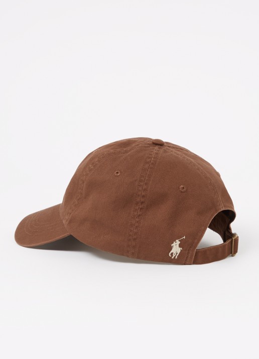Ralph Lauren Cotton Twill Ball Cap - detail 2 bruin