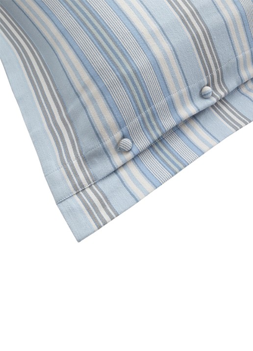Ralph Lauren Cranbrook kussensloop - detail 3 lichtblauw