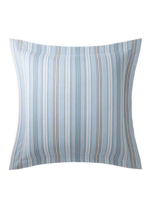 Ralph Lauren Cranbrook kussensloop - voorkant 2 lichtblauw