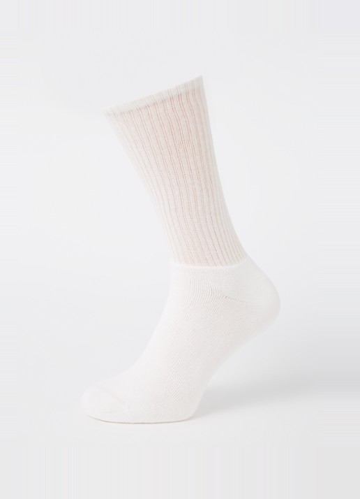 Ralph Lauren Crew sportsokken in uni in 3-pack - detail 3 white