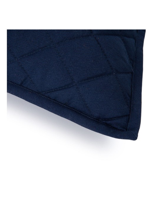 Ralph Lauren Cromwell kussensloop 65 x 65 cm - achterkant 4 donkerblauw