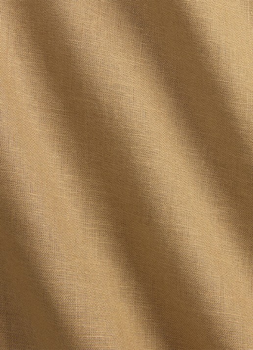 Ralph Lauren Custom fit overhemd in linnenblend met logo - detail 3 cafe tan / beige