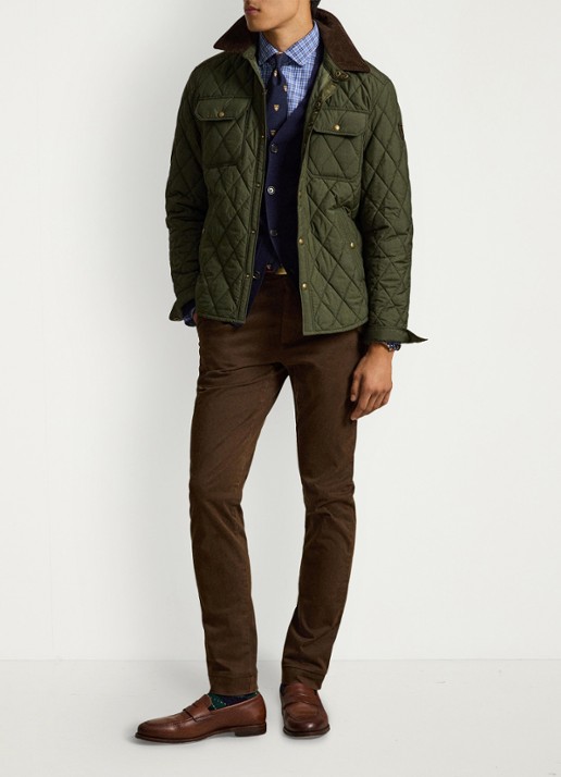 Ralph Lauren Custom fit overhemd met ruitdessin en logoborduring