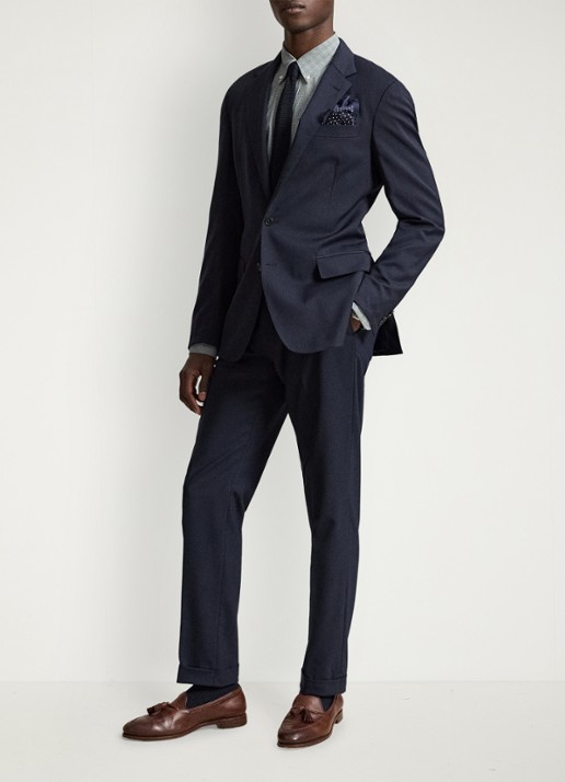 Ralph Lauren Custom fit overhemd met ruitdessin en logoborduring - detail 3 moss agate white / mosgroen